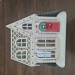 Brand New Christmas House Light up Wallflower Holder BBW